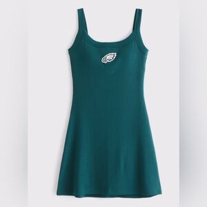 NWT NFL by Abercrombie SZ S Philadelphia Eagles Rib Mini Dress